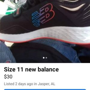 New balance size 11
